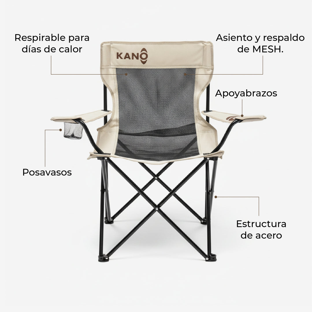 Silla Plegable Para Camping Licanray