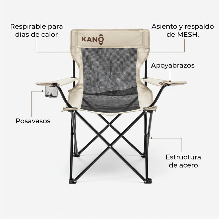 Silla Plegable Para Camping Licanray