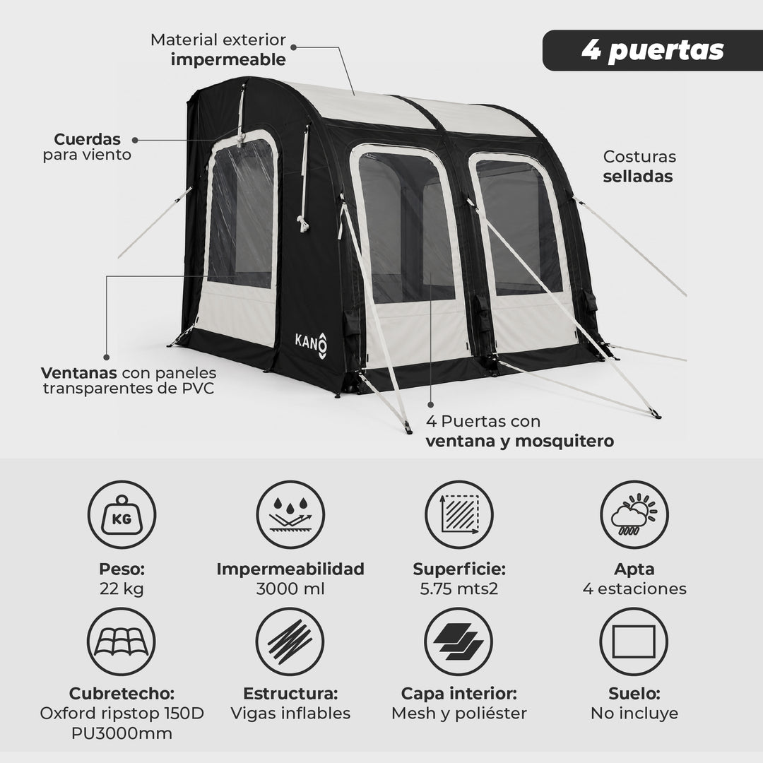 Carpa / Toldo Para Motorhome FUY Deluxe