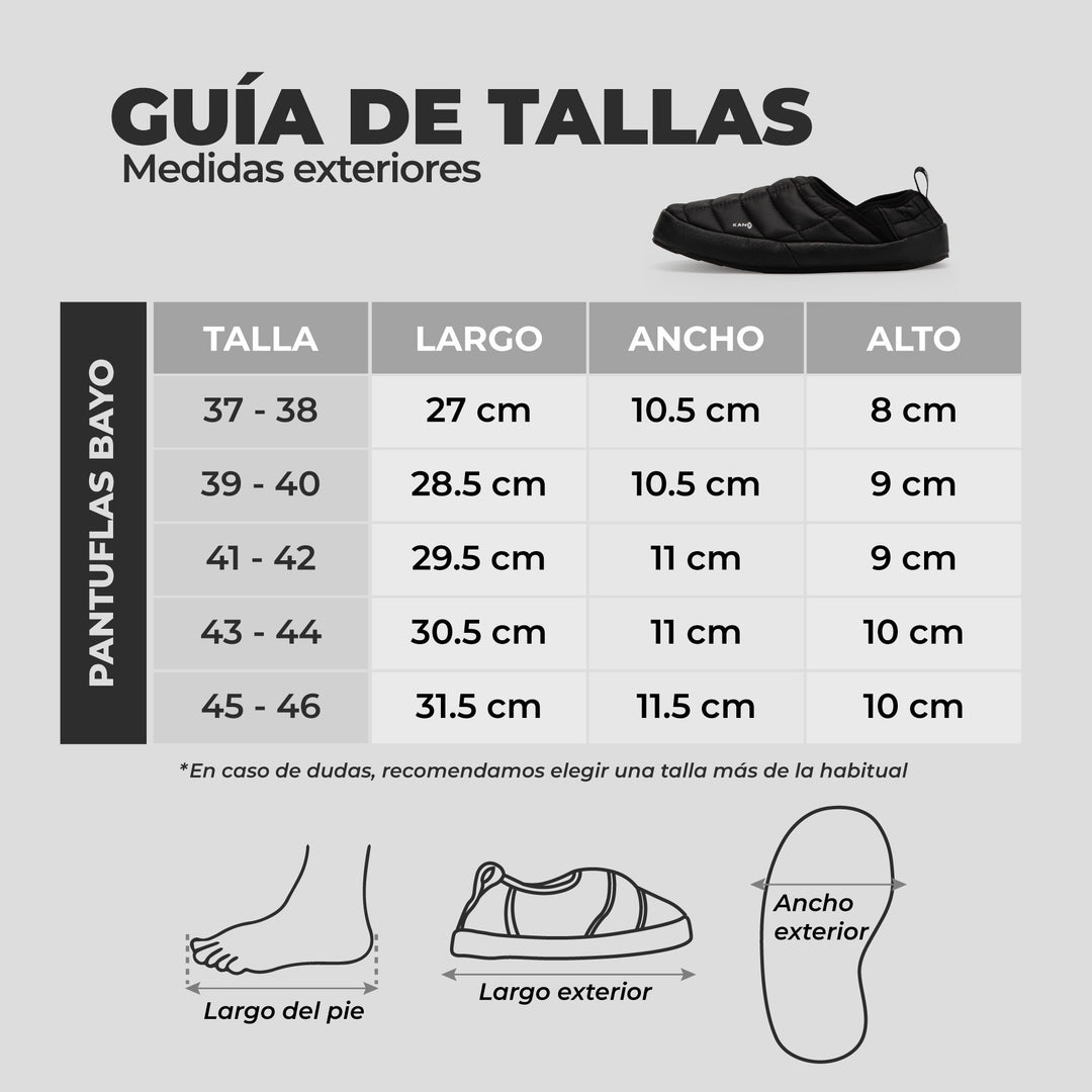 Pantuflas Outdoor con Chiporro BAYO