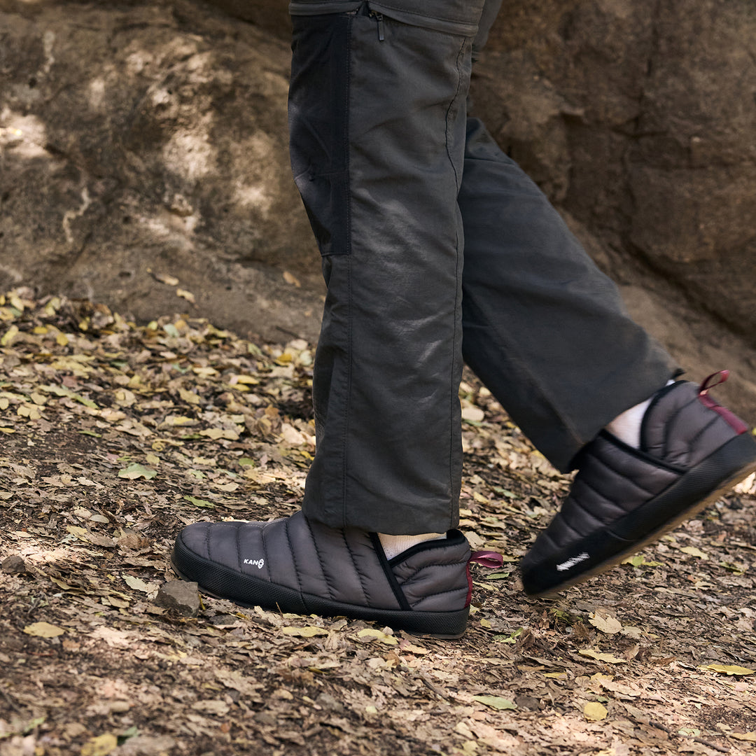 Pantuflas Outdoor Caña Alta Huemul Gris