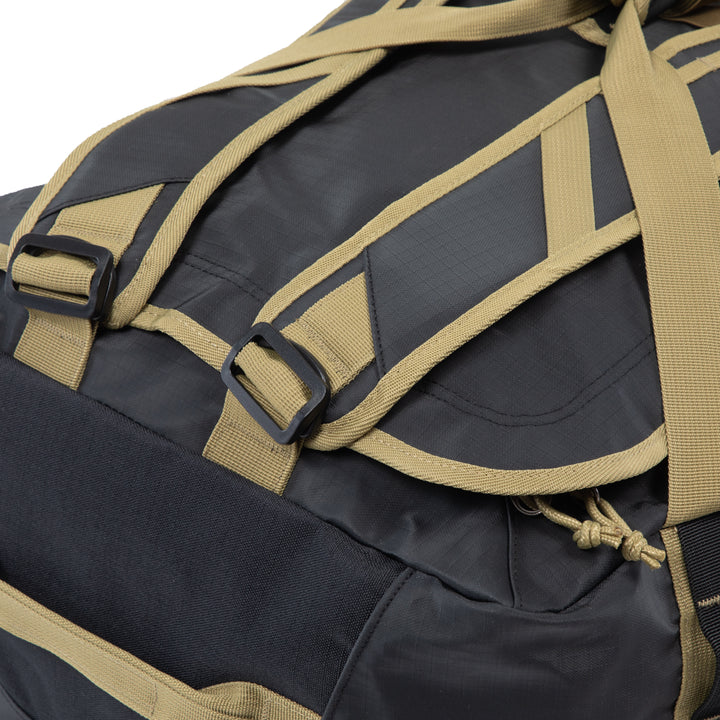 Bolso Convertible en Mochila 80L Roy Negro/Beige