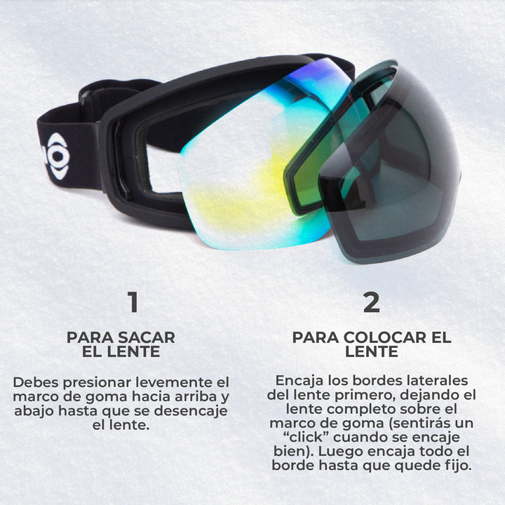 Antiparras de Nieve Esféricas ProRider