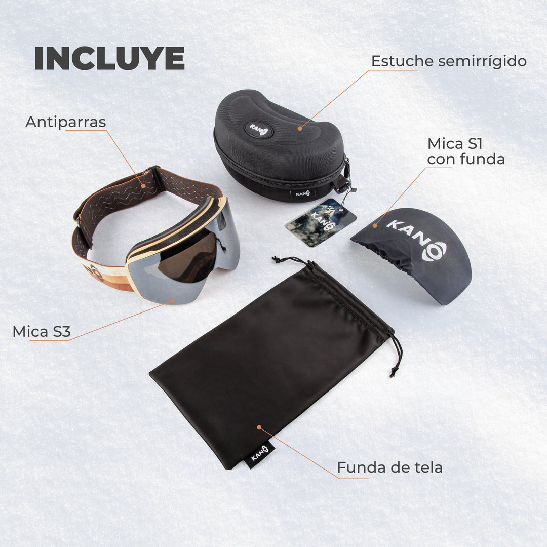 Antiparras de Nieve Magnéticas CEDAR