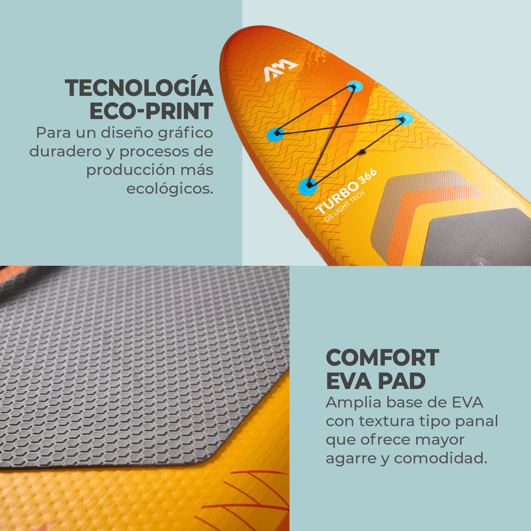 Stand Up Paddle SUP con Motor AMGO 12&