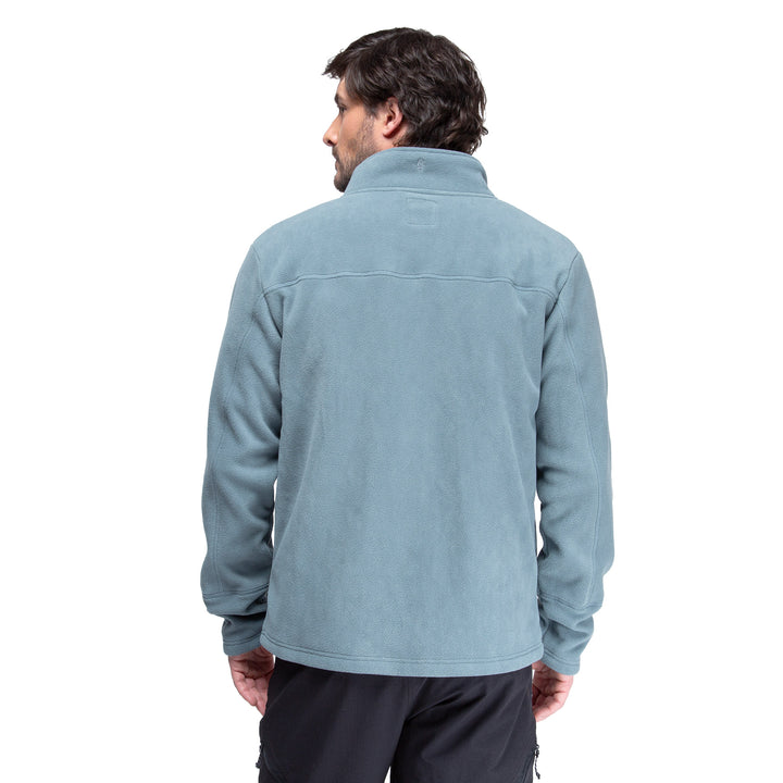 Combo Impermeable Lenga + Polar Canelo Hombre