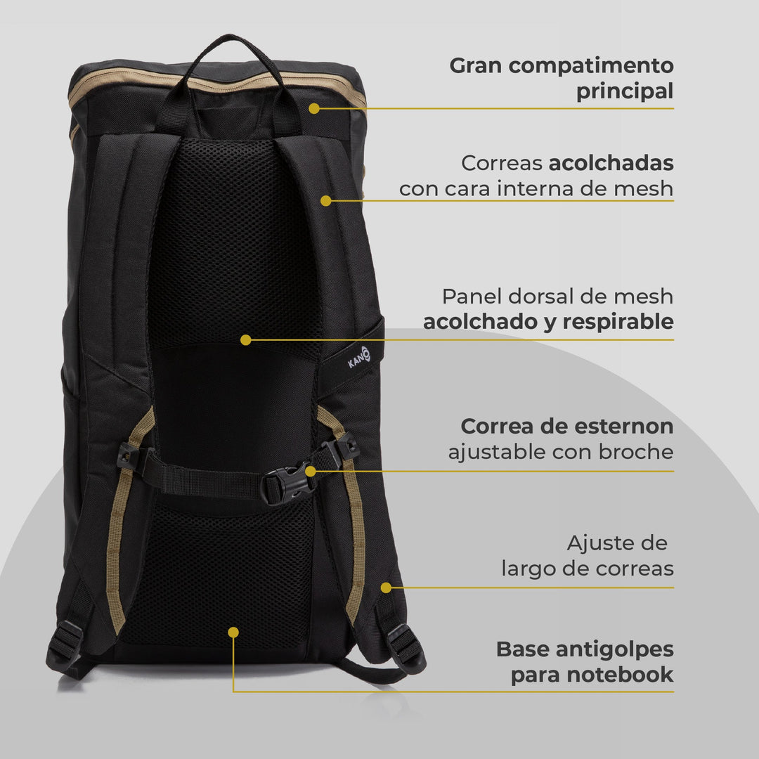 Combo Mochila Andes + Bolso con Ruedas Egger