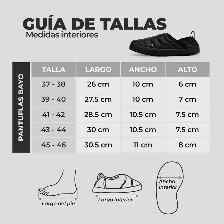 Pantuflas Outdoor con Chiporro BAYO