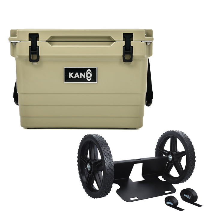 COMBO Cooler Cooler O´Higgins 45QT + Set de Ruedas