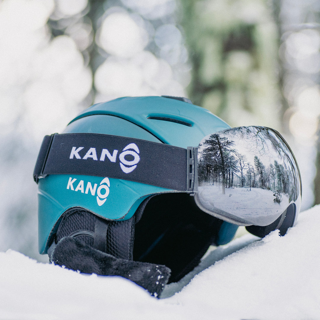 Combo Nieve Casco Patrol + Antiparrar Ripper + Calcetines de Ski