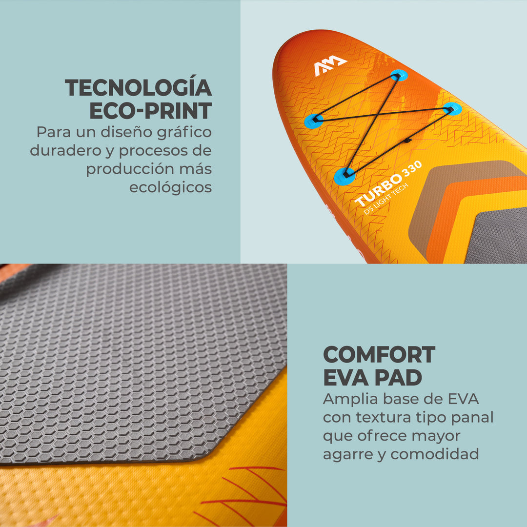 Stand Up Paddle SUP AMGO 330 con Motor Turbo