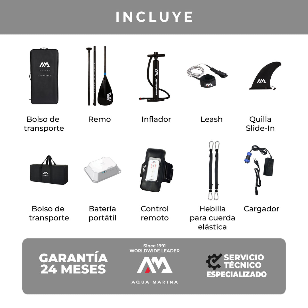 Stand Up Paddle SUP AMGO 330 con Motor Turbo