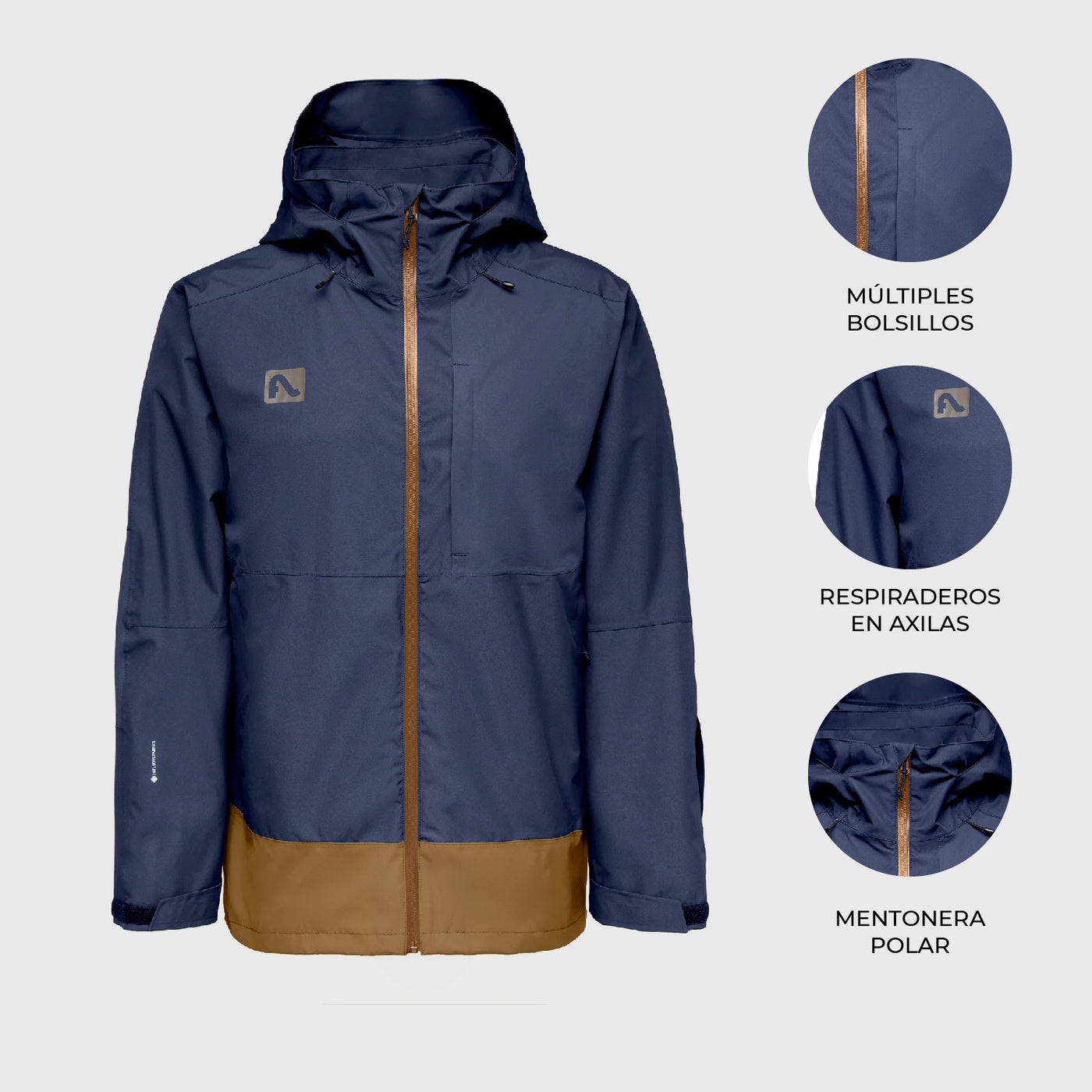 Chaqueta de Nieve Hombre Dante