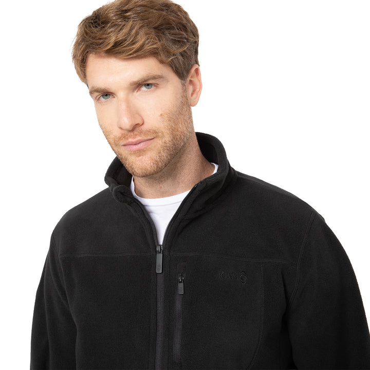 Polar Frutillar Full Zip Negro