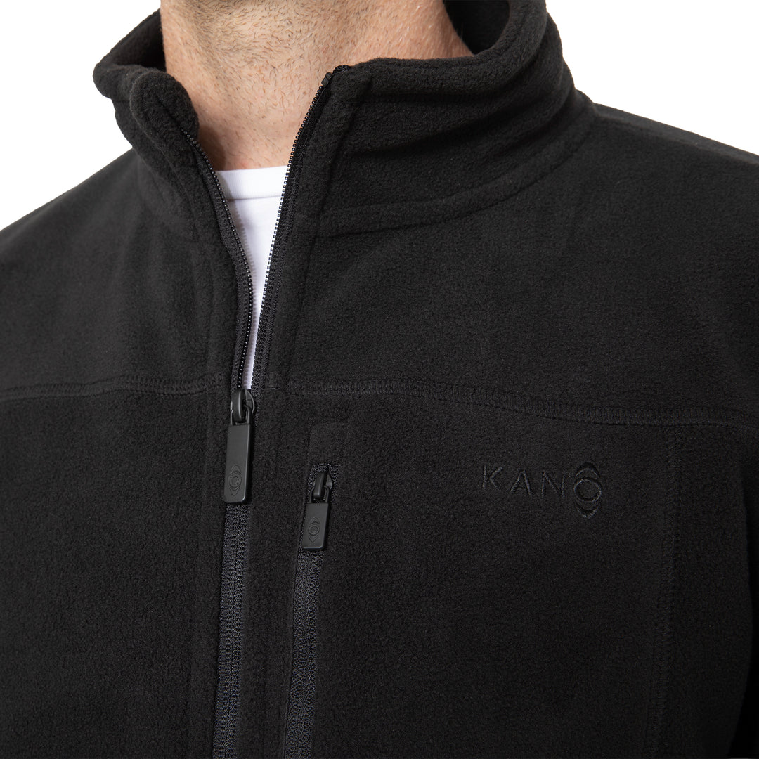 Polar Frutillar Full Zip Negro