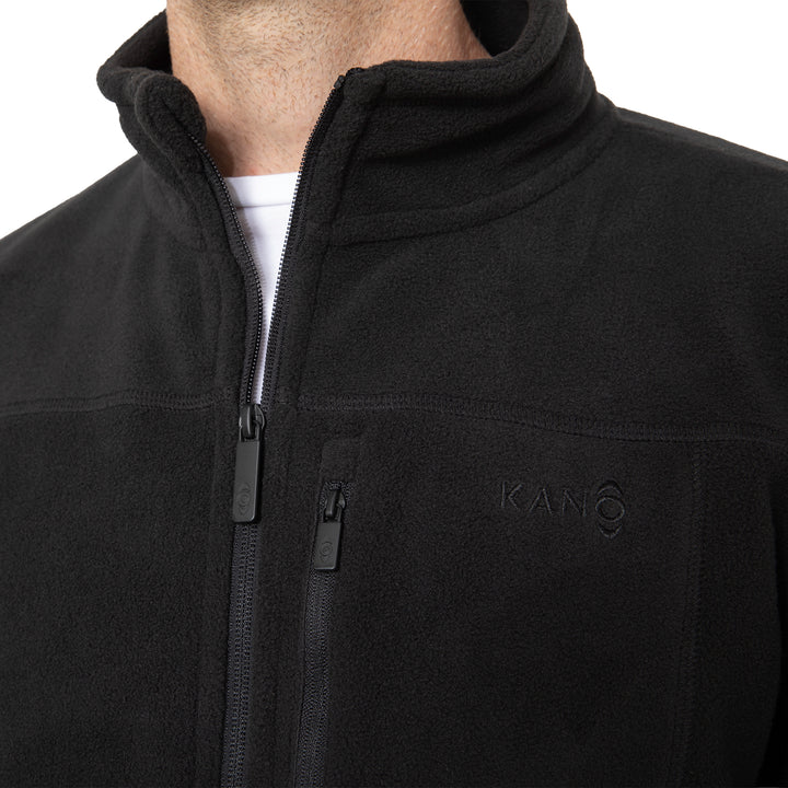 Polar Frutillar Full Zip Negro