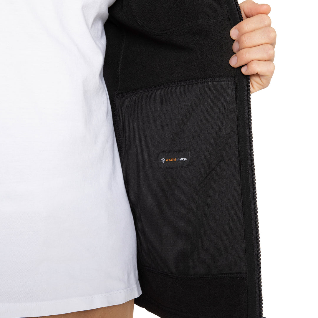 Polar Frutillar Full Zip Negro
