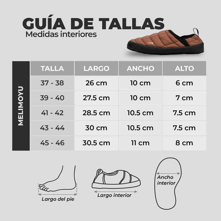 Pantuflas Outdoor Melimoyu Café