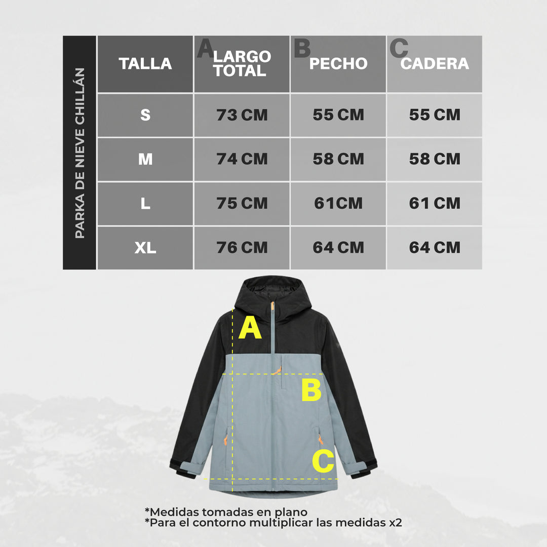Chaqueta de Nieve Impermeable Chillán Mujer