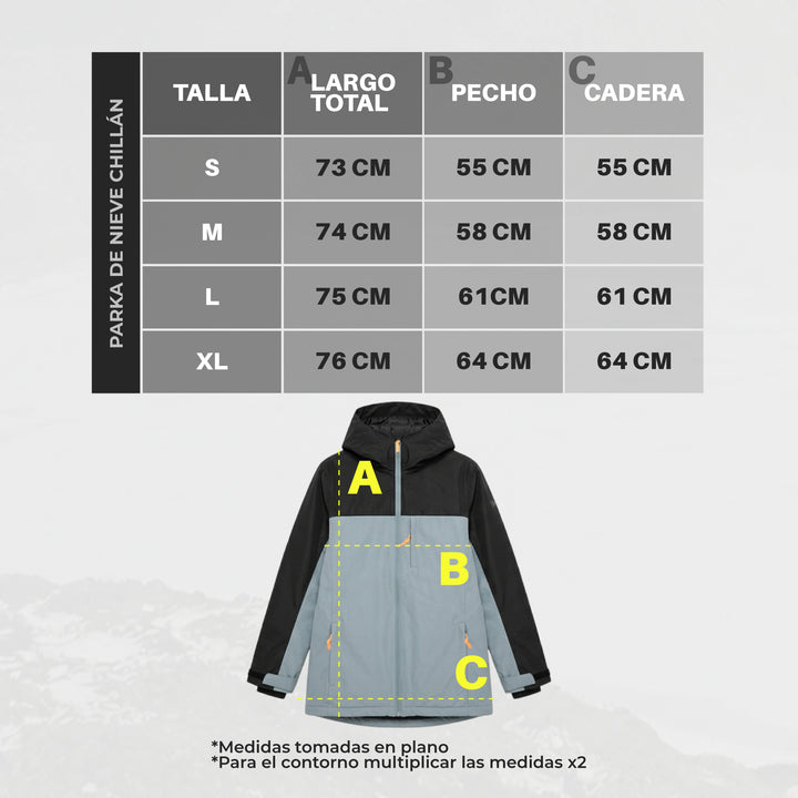 Chaqueta de Nieve Impermeable Chillán Mujer