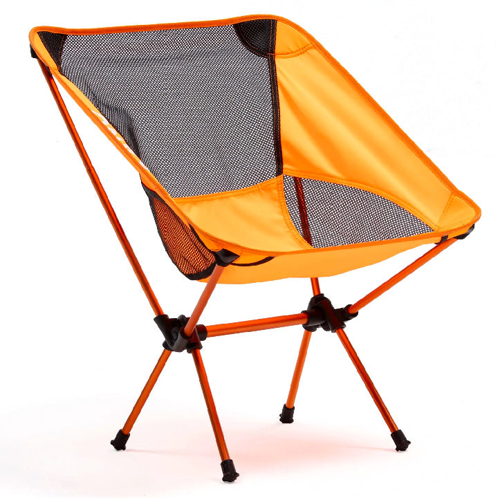 Silla Plegable Para Camping Liviana Naranjo Fluor