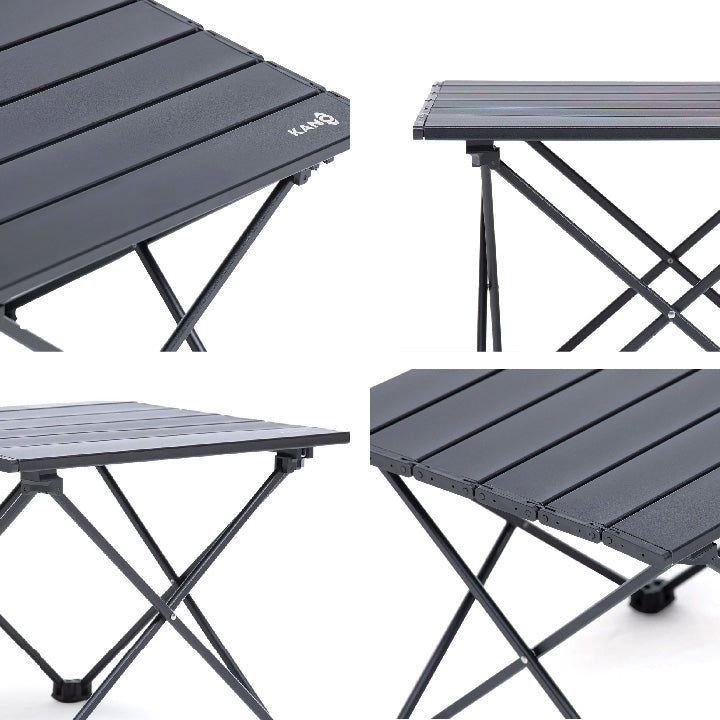 Mesa Plegable Ultraliviana Para Camping Negro