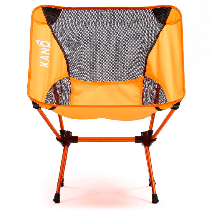 Silla Plegable Para Camping Liviana Naranjo Fluor