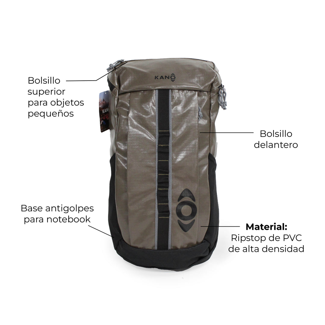 Mochila Outdoor 25L Andes Marrón