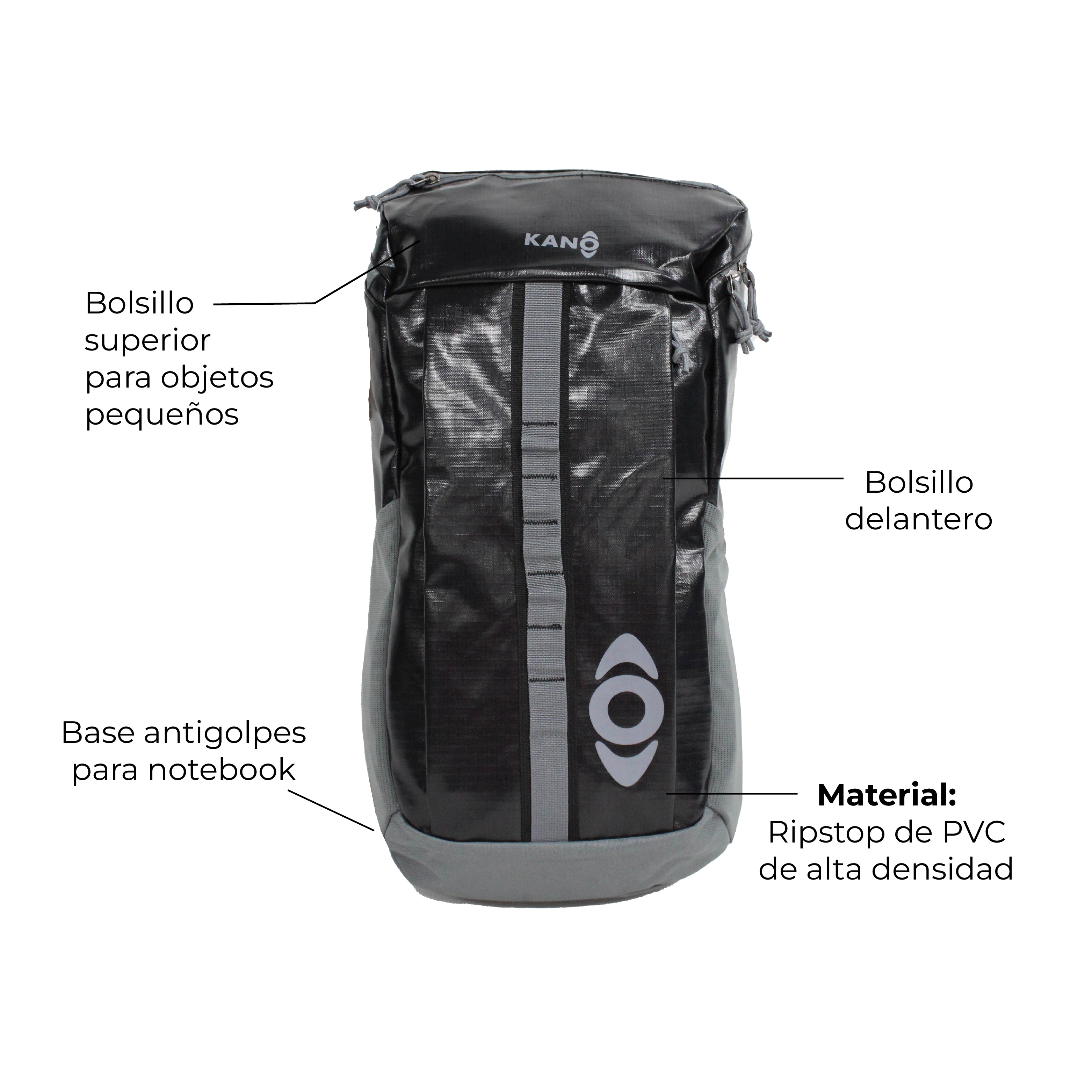 Mochila Outdoor 25L Andes Negro – Kano Outdoors