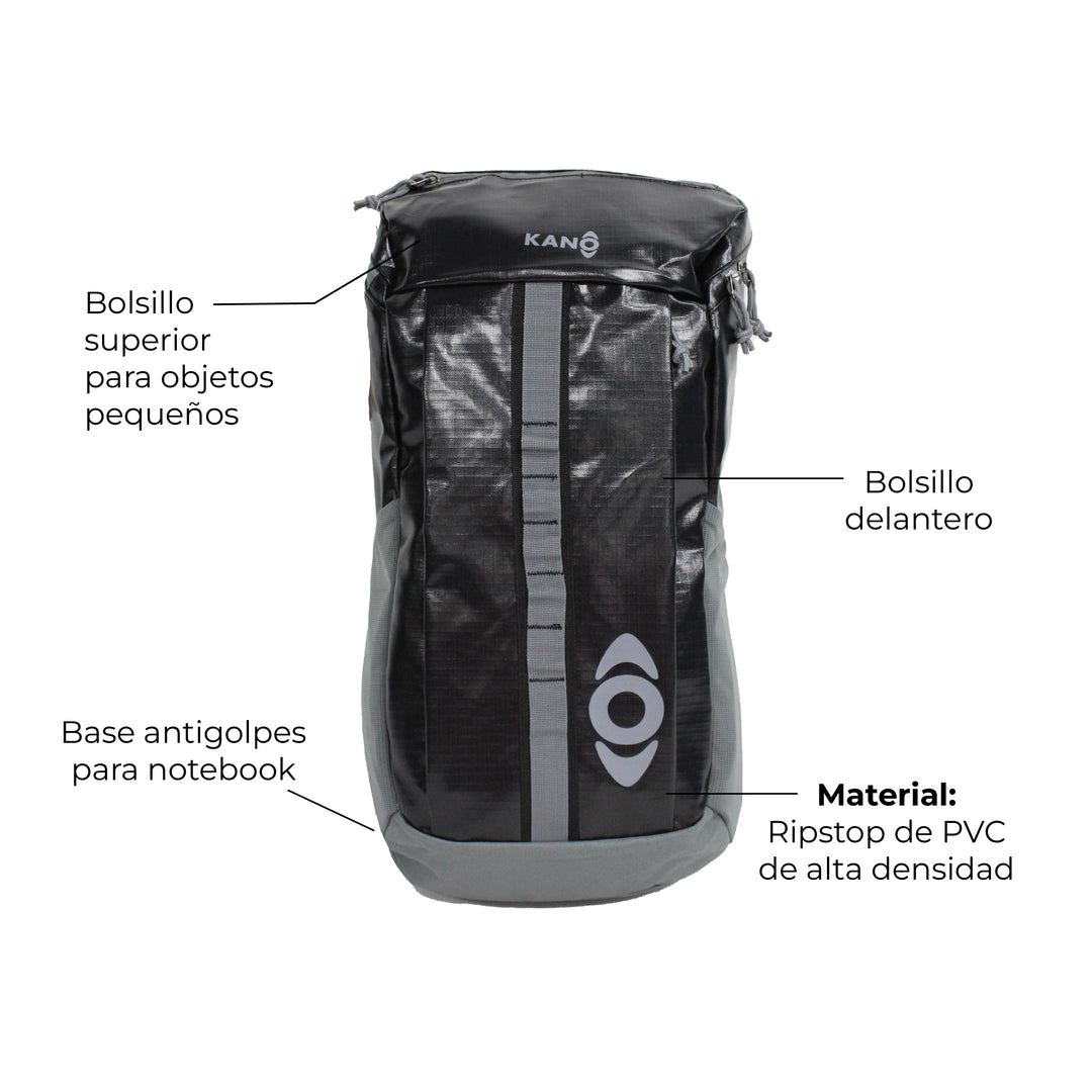 Mochila Outdoor 25L Andes Negro