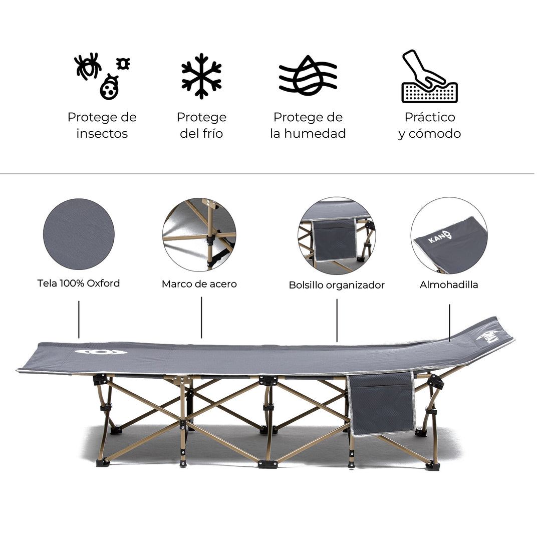 Catre Plegable Para Camping Dickson