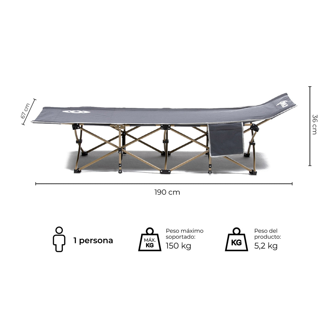 Catre Plegable Para Camping Dickson