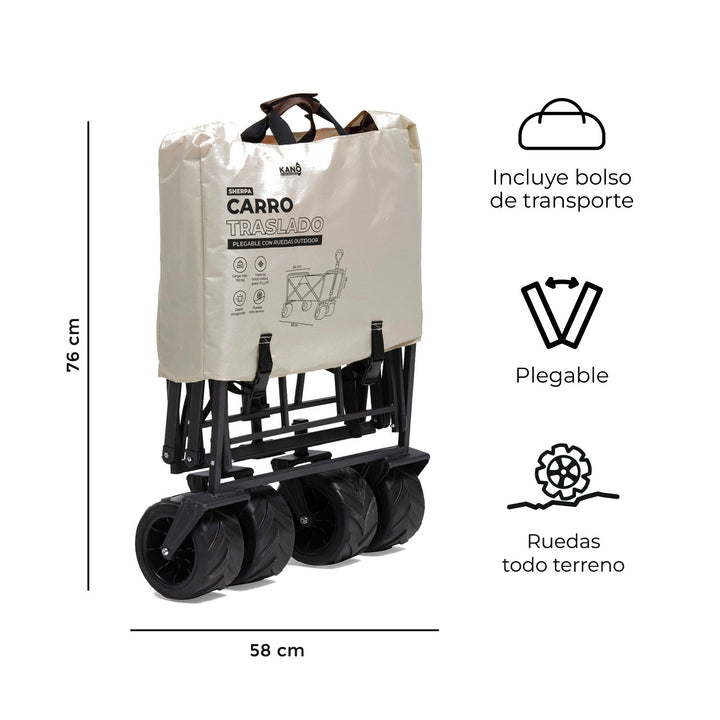 Carro de Transporte Plegable Sherpa