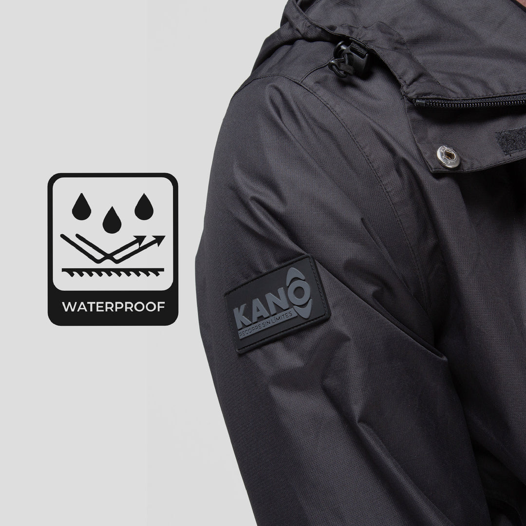 Cortavientos Impermeable Lenga Negro