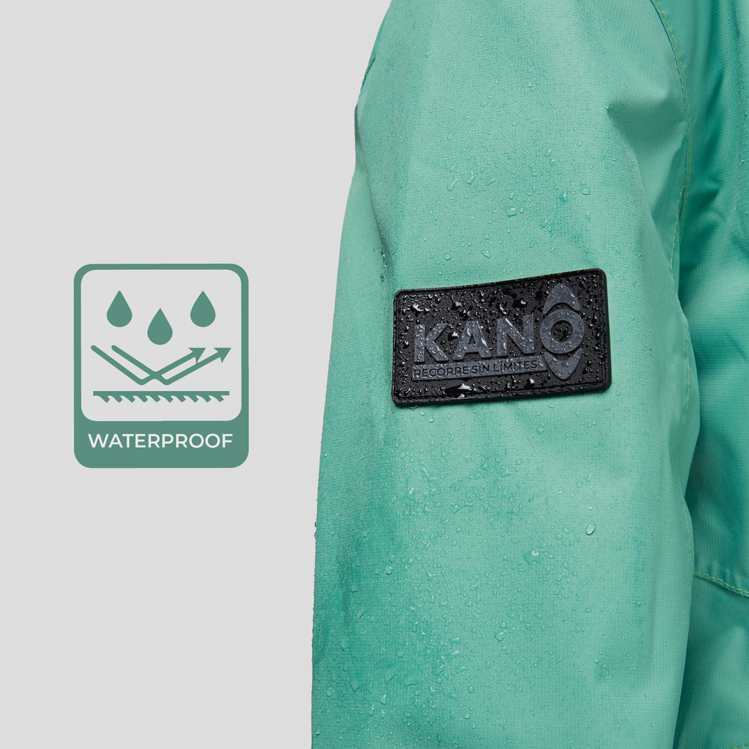 Cortavientos Impermeable Lenga Verde