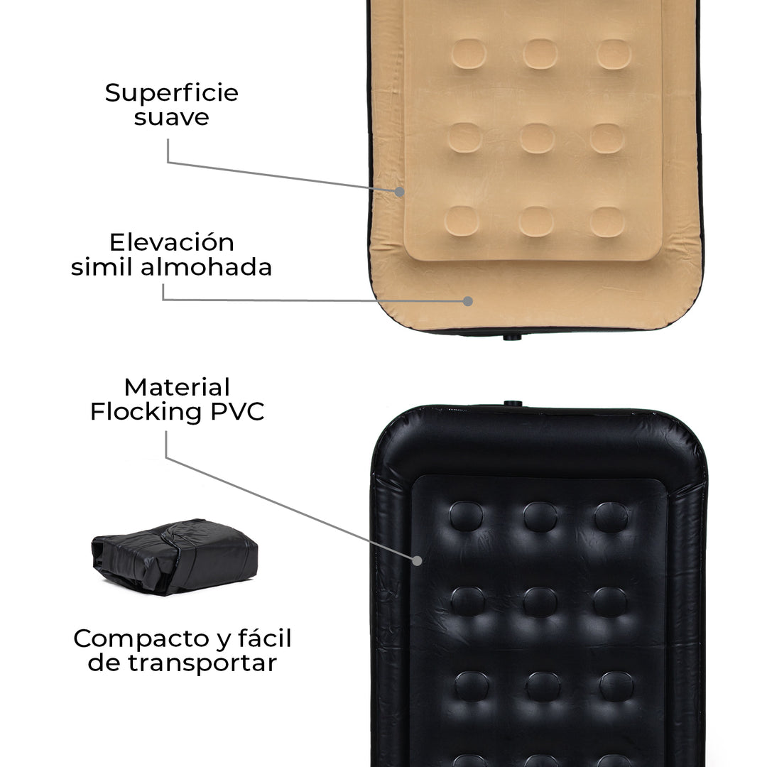 Colchón Inflable Eléctrico Individual Tricahue