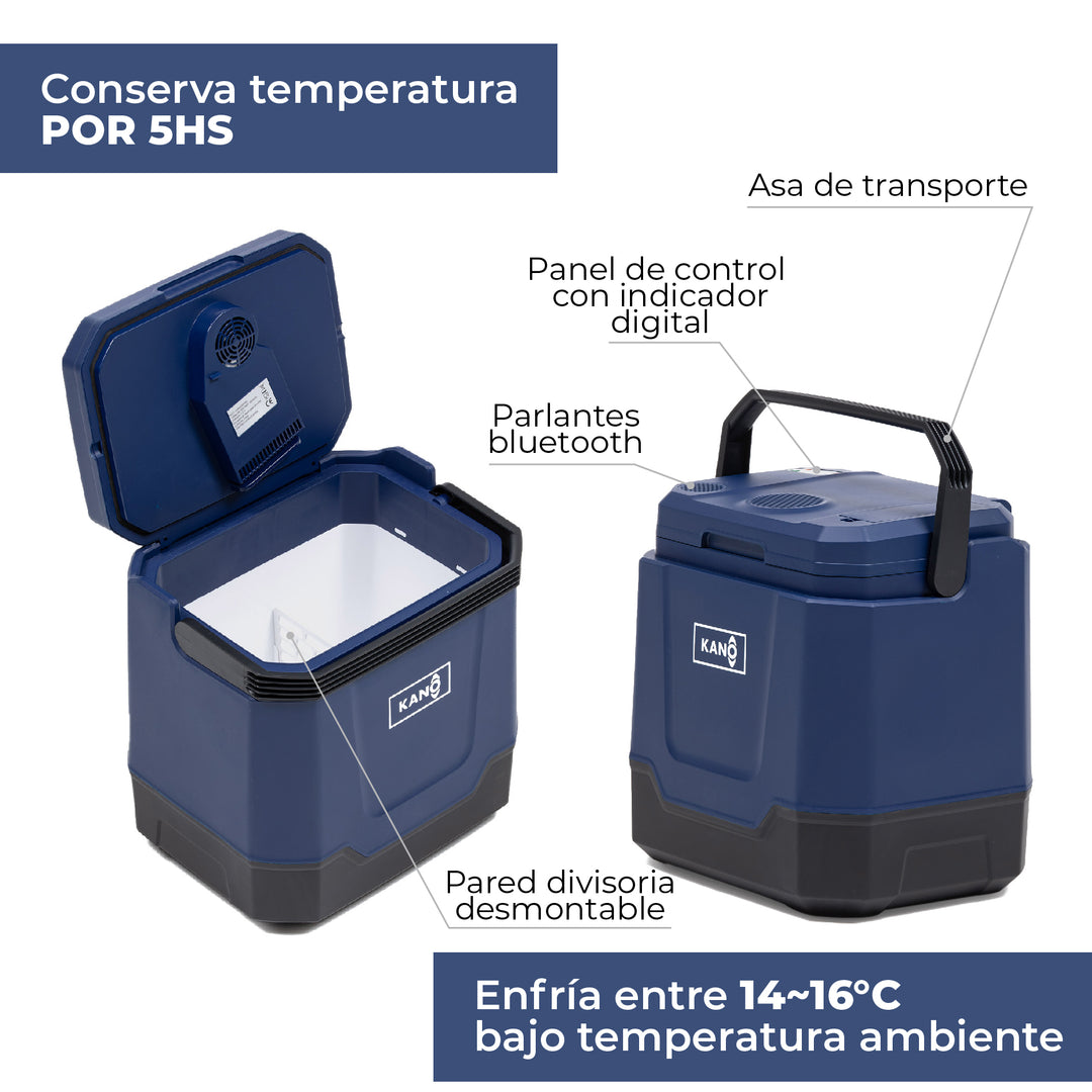 Cooler Eléctrico Queulat Azul