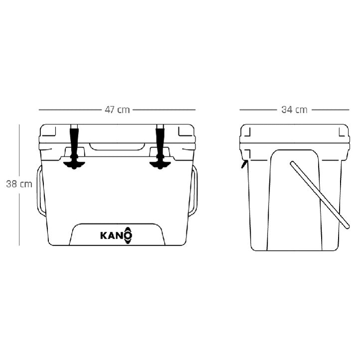 Cooler Exploradores 20QT Calipso