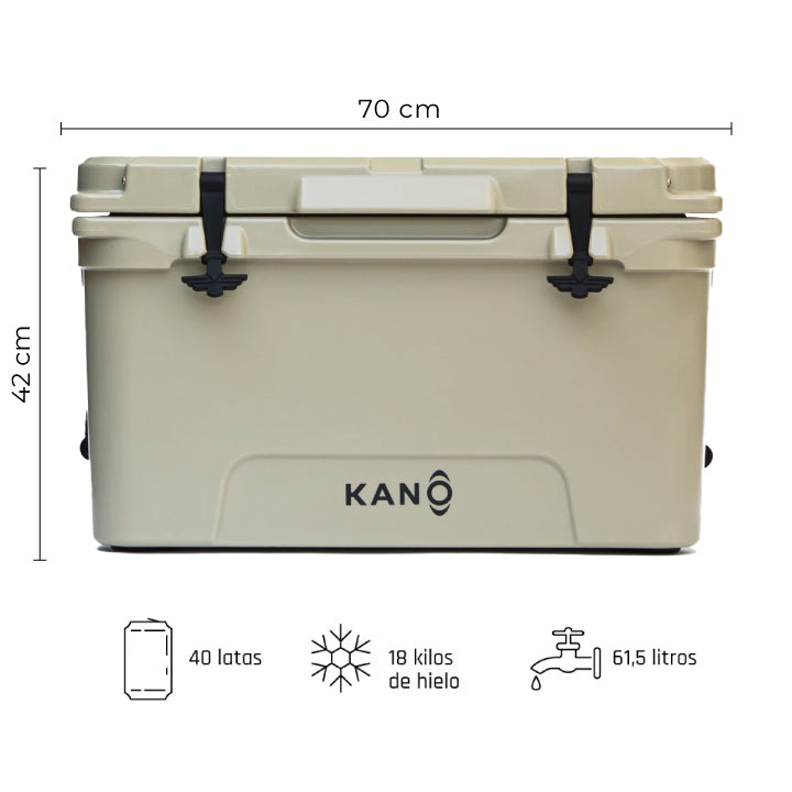 Cooler Rígido San Rafael 65QT Beige