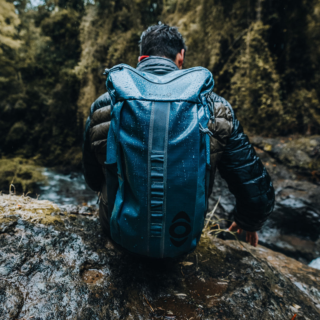 Mochila Outdoor 25L Andes Azul