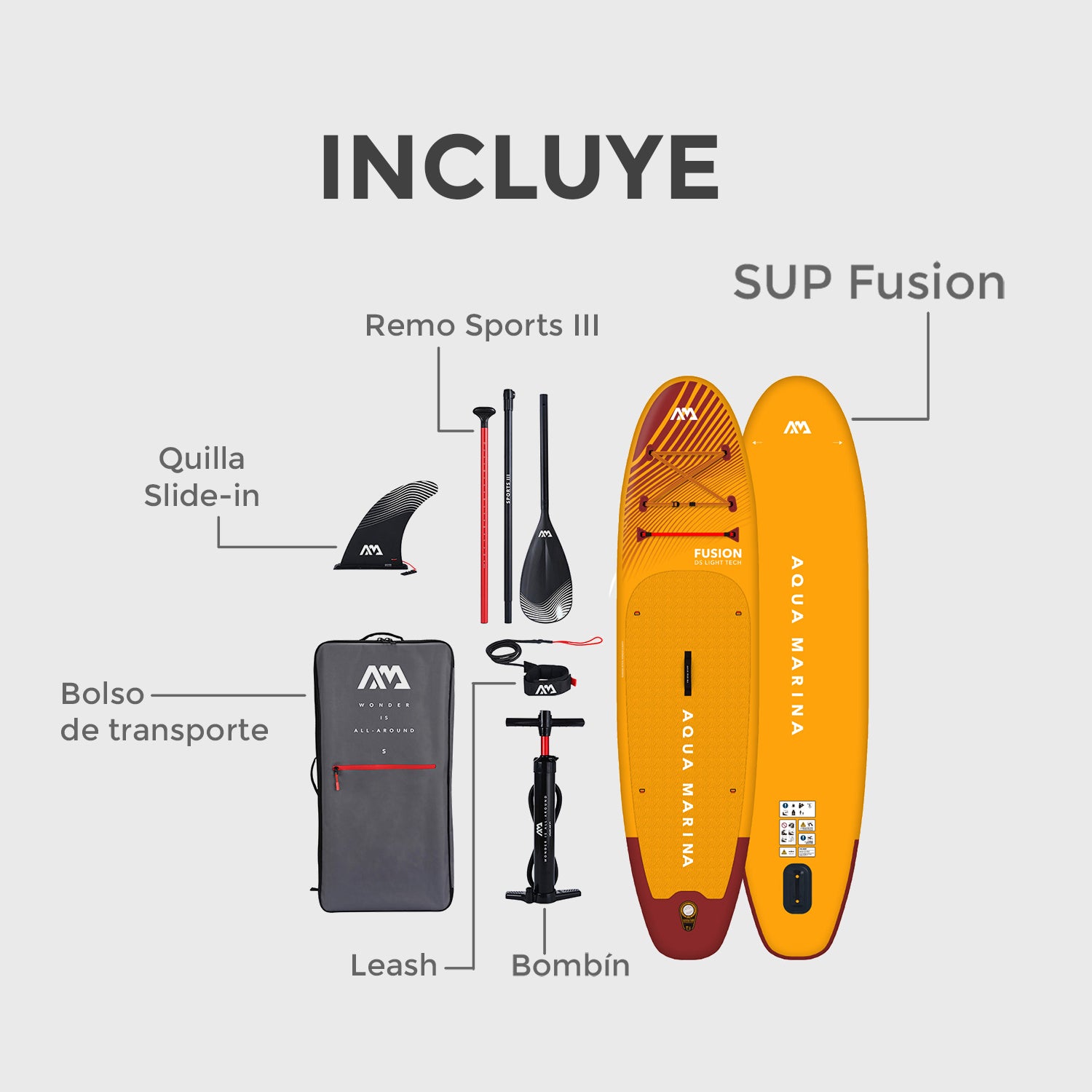 Stand Up Paddle SUP Fusion 10'10” – Kano Outdoors