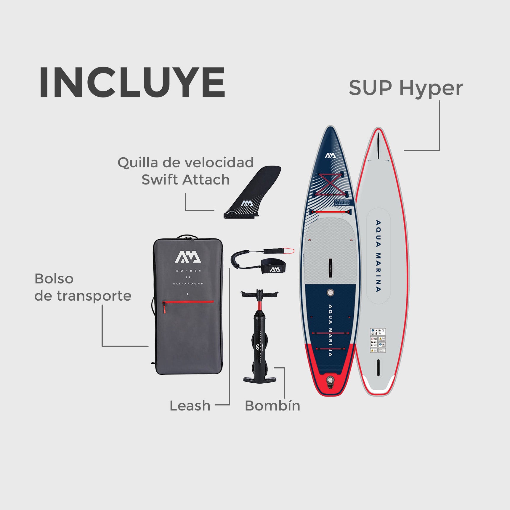 Paddle Inflable Stand Up Paddle Inflable Hyper 11′ 6″ – Kano Outdoors