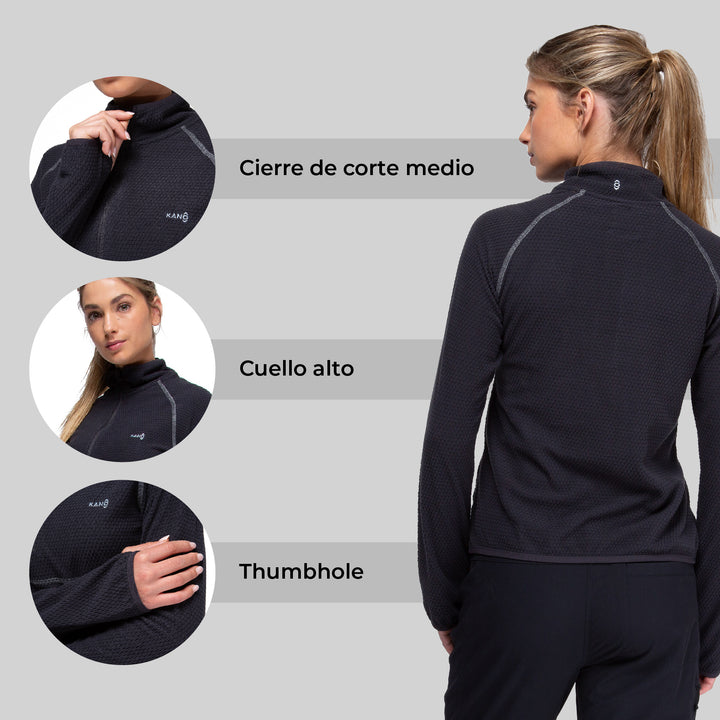 Polerón Nano Fleece Tineo Iron