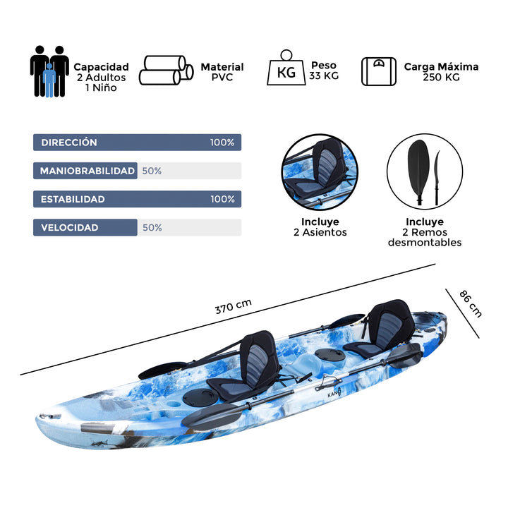 Kayak Doble Oceanus