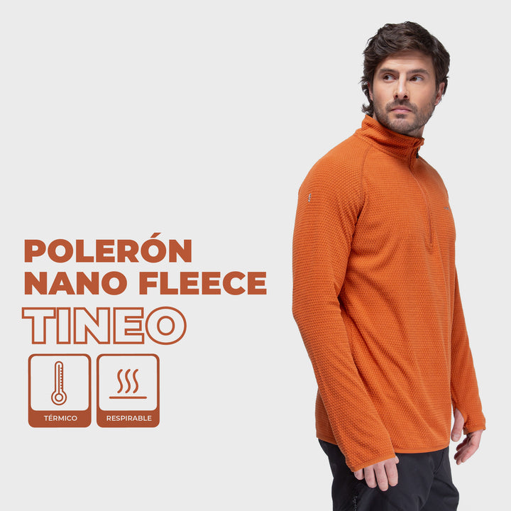 Polerón Nano Fleece Tineo Terracota