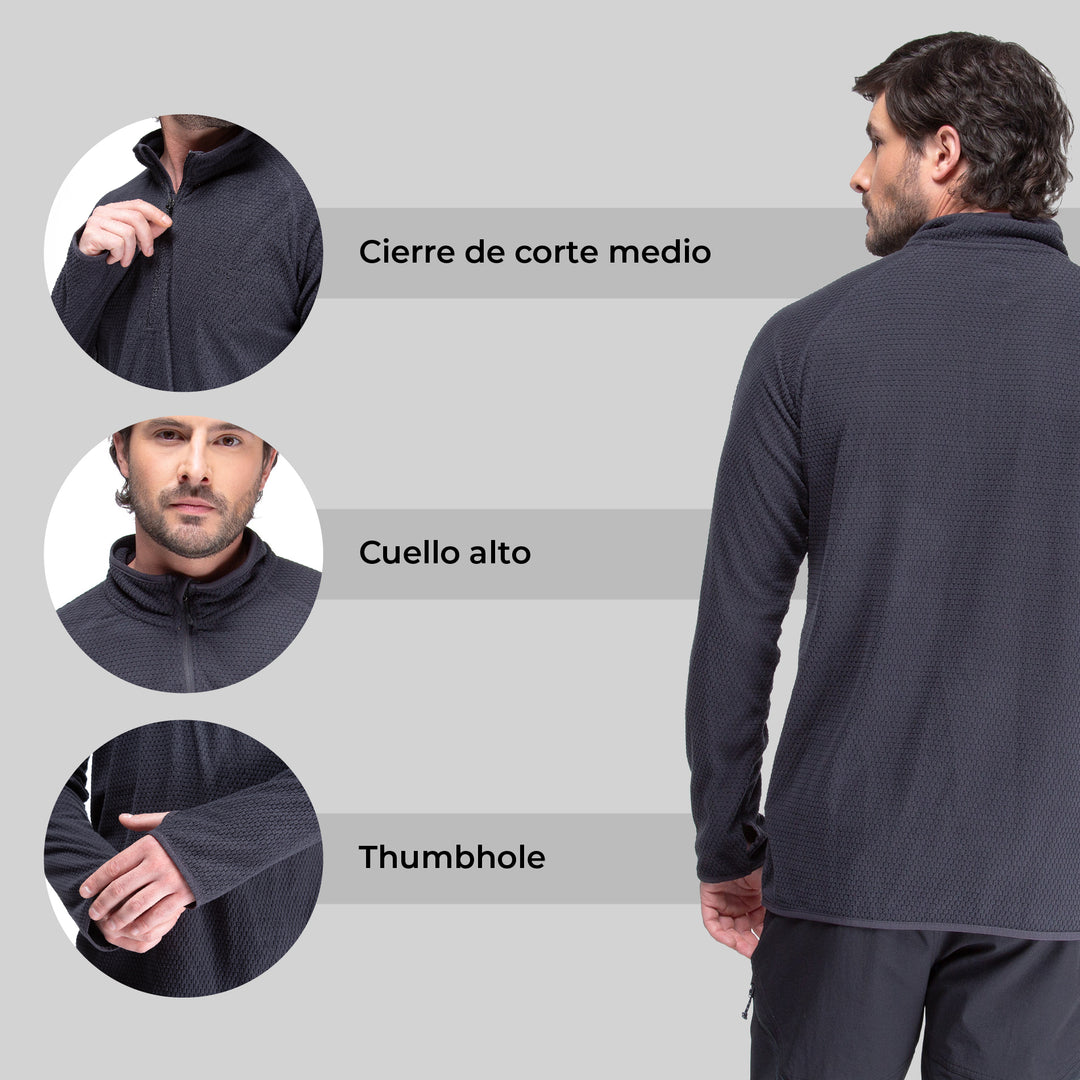 Polerón Nano Fleece Tineo Iron