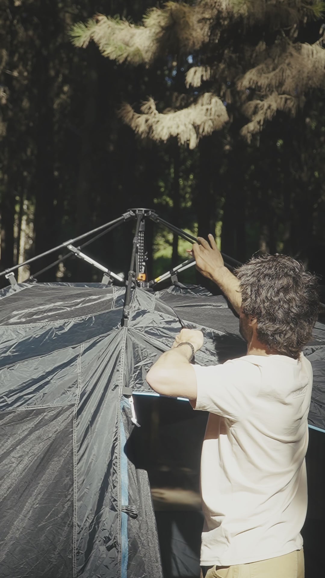 Carpa Automática Black Out Maullin 6 Personas