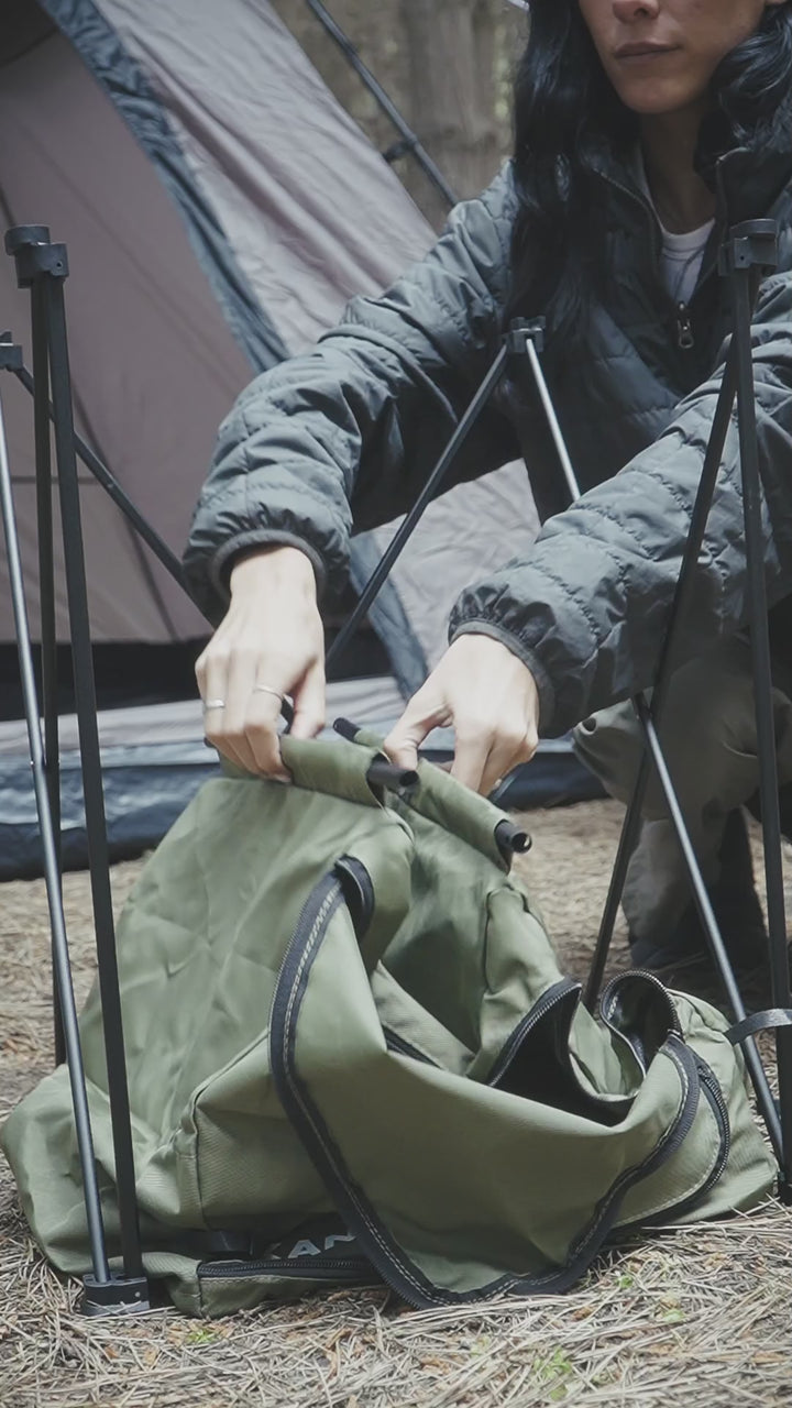 Mesa Plegable con Armario 2 en 1