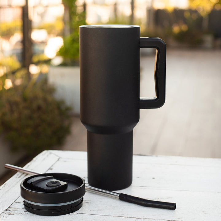 Mochila Andes + Vaso Quencher Negro