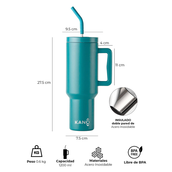 Mochila Andes + Vaso Quencher Petróleo